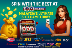 Spin with the Best at 100CUCI – Malaysia’s Ultimate Slot - 100cuci Malaysia