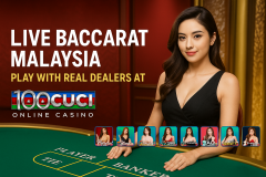 Live Baccarat Malaysia – Play with Real Dealers at 100CUCI - 100cuci Malaysia